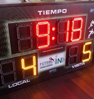 portable electronic baseball scoreboard