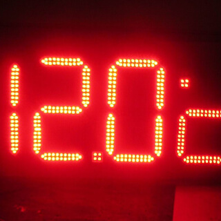 12 Inch LED Time Clock