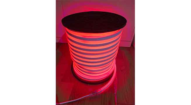 red led light