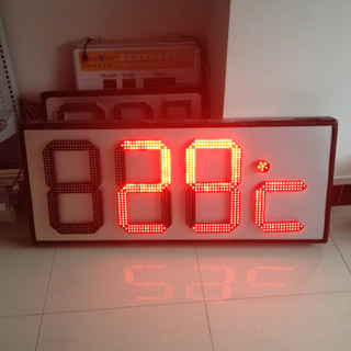 LED Temperature Display