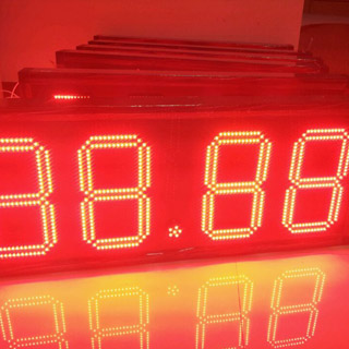 12 Inch LED Gas Price Sign