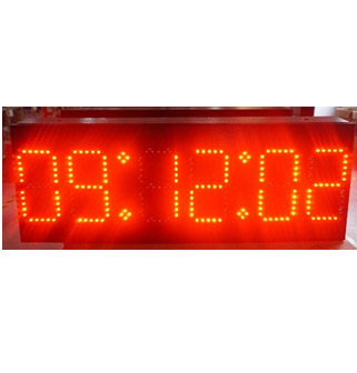 digital clock led night light