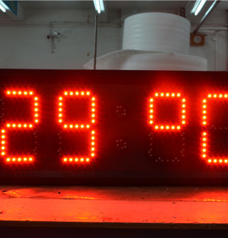 8 inch led temperature display