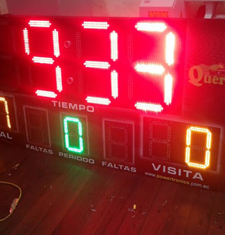 football electronic scoreboard