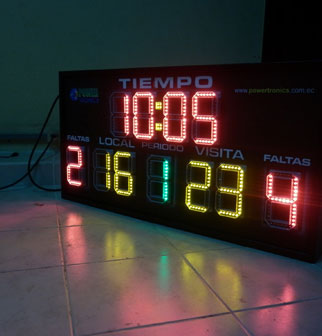 football electronic scoreboard